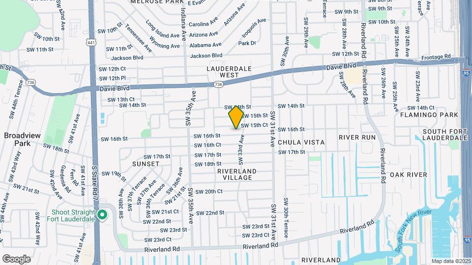 3309 SW 16th St Map and Location Details