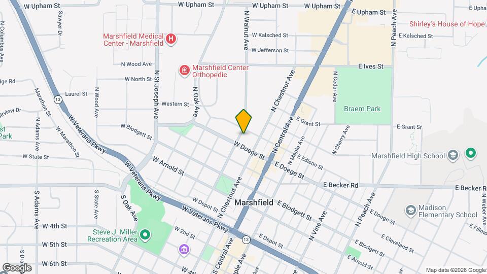 507 N Walnut Ave Mapa y Detalles de la Ubicación