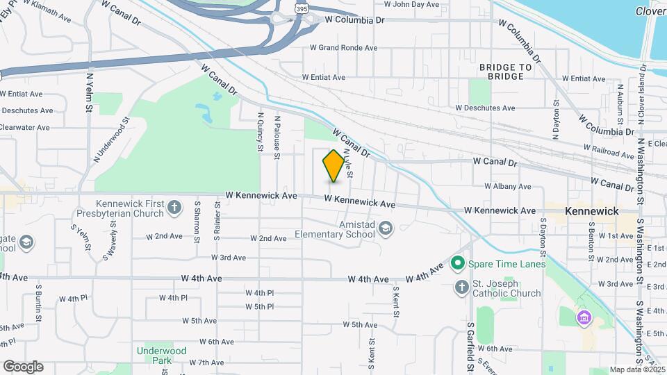 10 N Mayfield St Map and Location Details