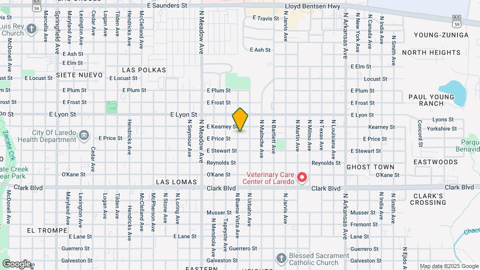 1902 E Price St Map and Location Details