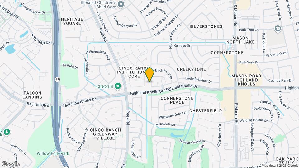 1522 Brook Grove Dr Map and Location Details