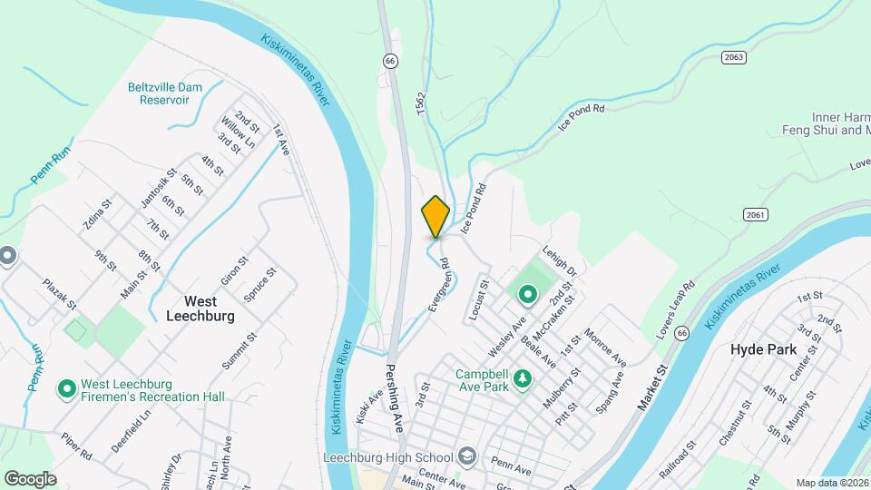 489 Evergreen Rd, Unit 489B Evergreen Rd Map and Location Details