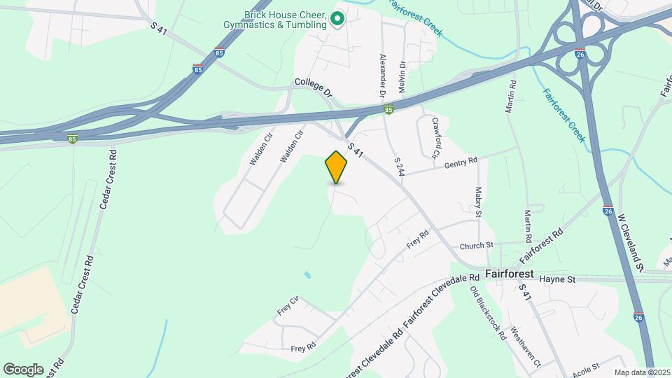 125 Lacey Ln Mapa y Detalles de la Ubicación