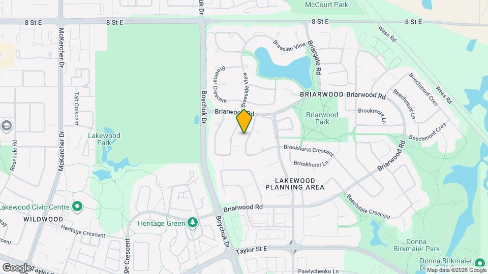 311 Blackshire Crescent Map and Location Details