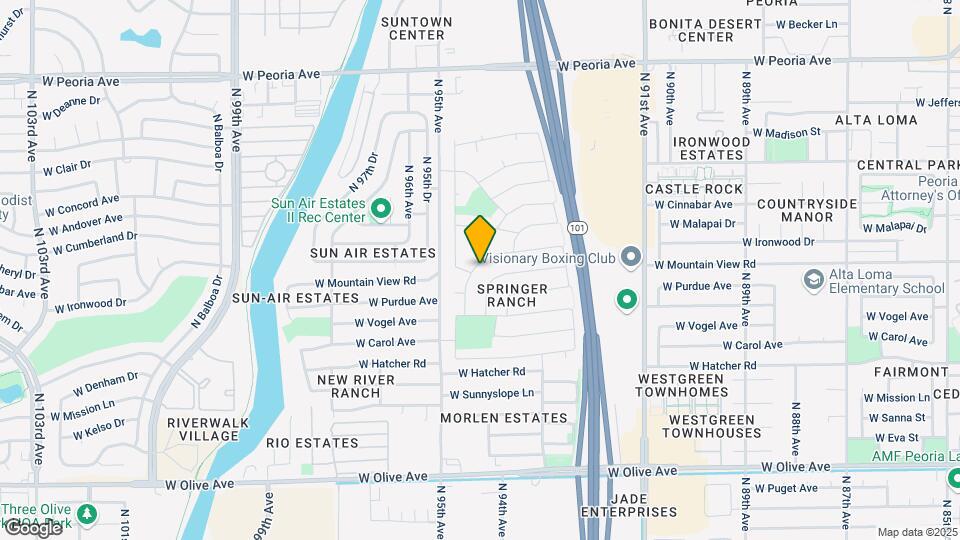 9411 W Ironwood Dr Map and Location Details