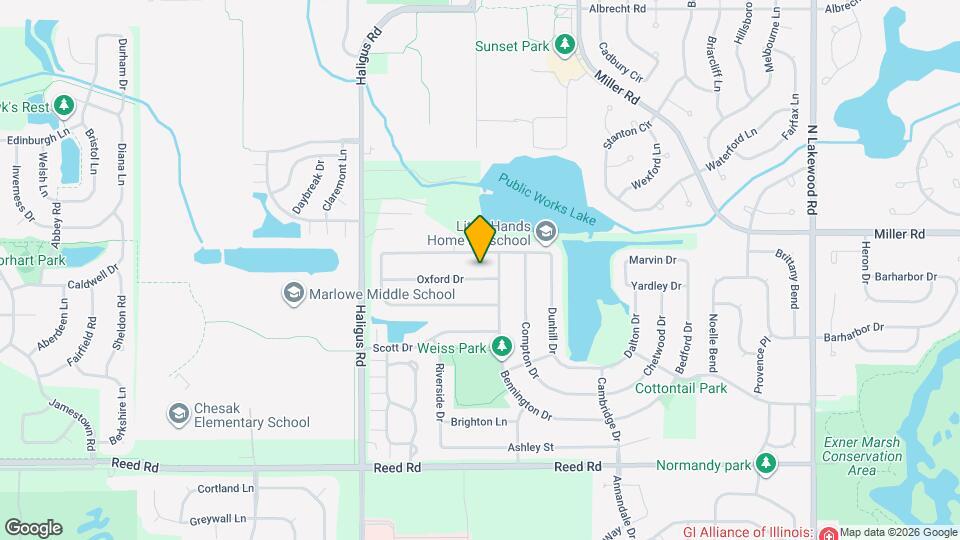 10348 Oxford Dr Mapa y Detalles de la Ubicación