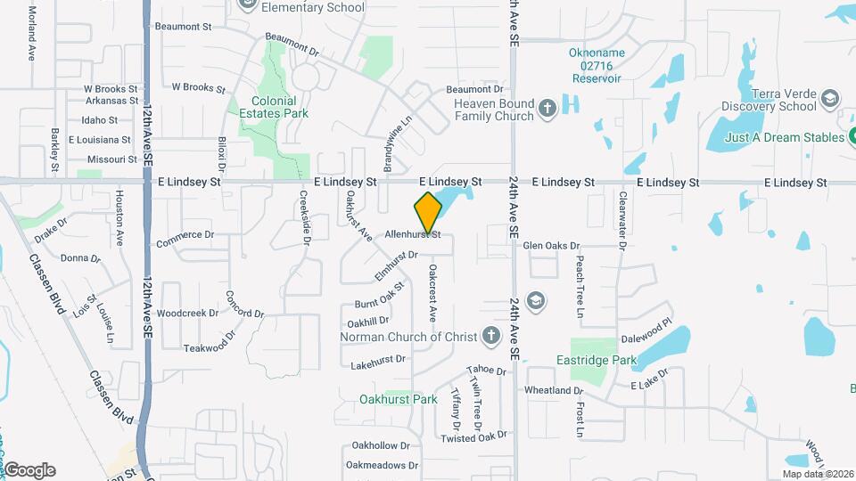 2114 Allenhurst St Map and Location Details