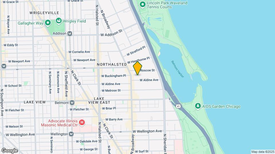 540 W Aldine Ave, Unit 560-1N Mapa y Detalles de la Ubicación