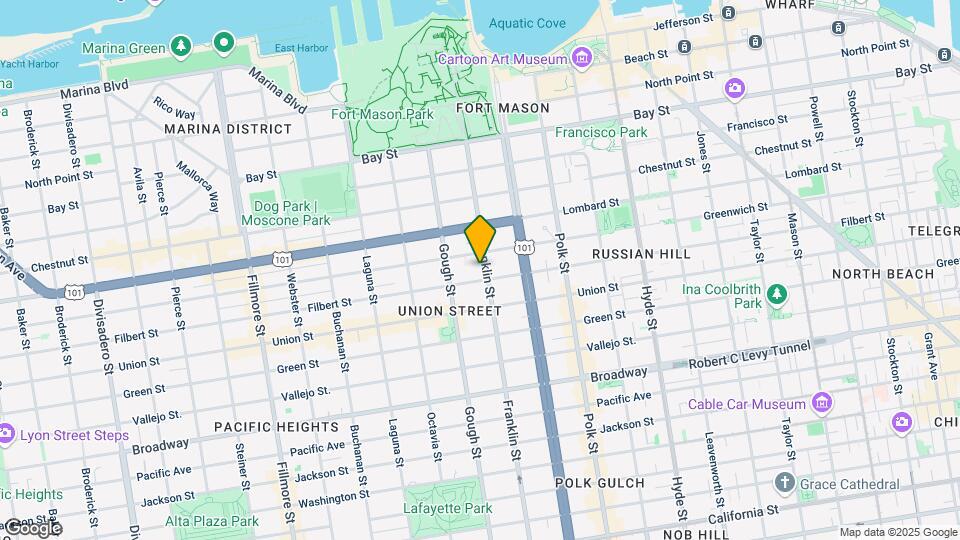 2727 Franklin St Mapa y Detalles de la Ubicación