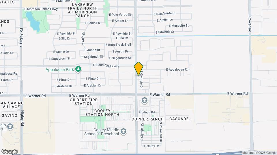 4017 E CATCLAW St Map and Location Details