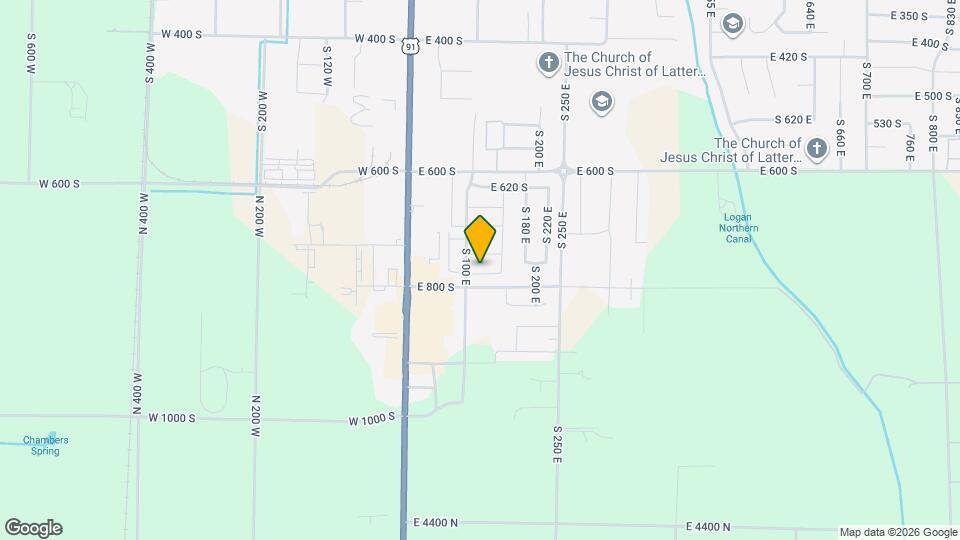 121 E 780 S Map and Location Details