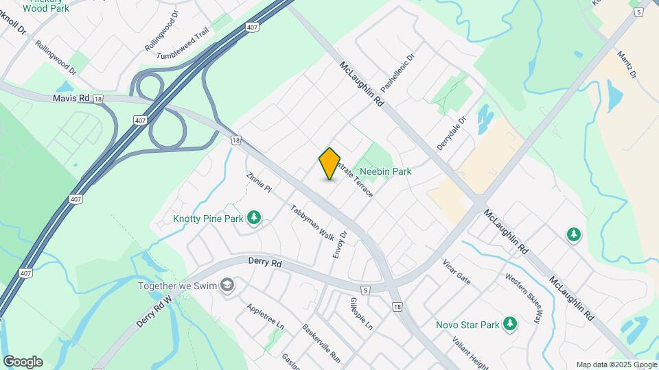 7236 Tippett Ct Map and Location Details