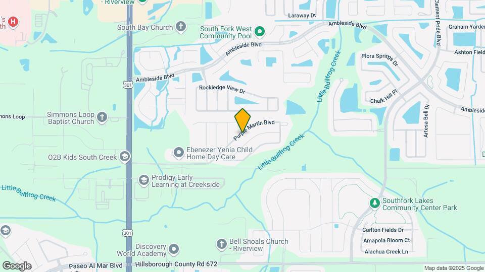 10917 Purple Martin Blvd Map and Location Details
