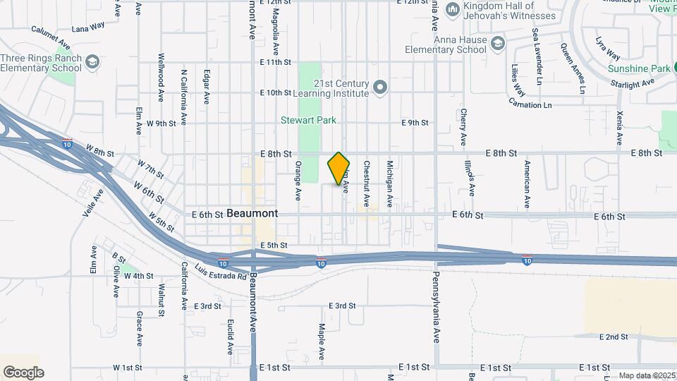 673 Palm Ave Mapa y Detalles de la Ubicación