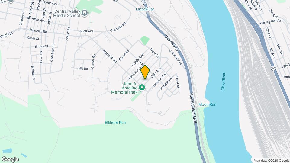 1038 Ohio Ave Map and Location Details