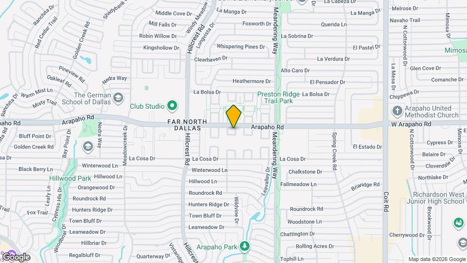 15642 Overmead Cir Map and Location Details