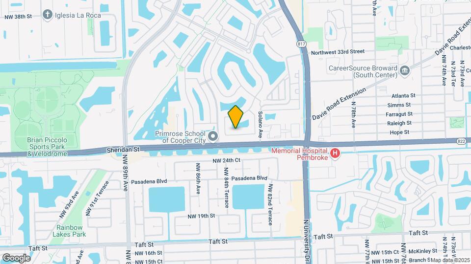 8363 NW 26th Ct Map and Location Details