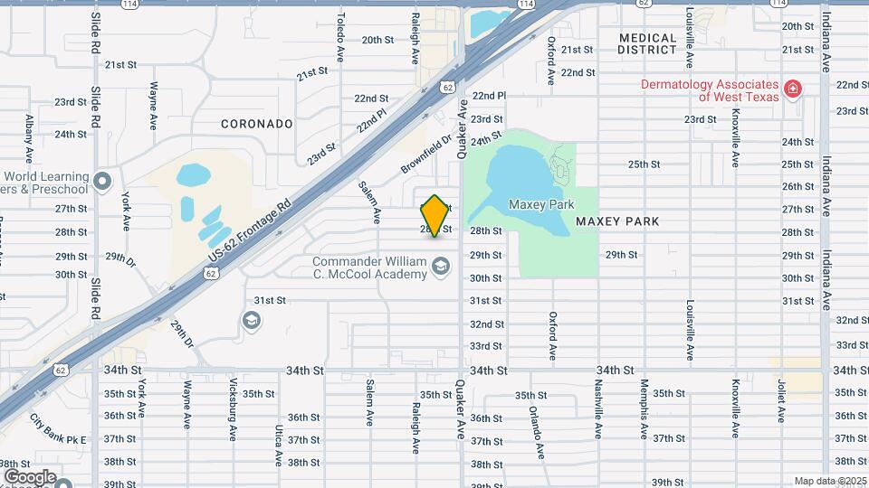 4412 29th St Map and Location Details