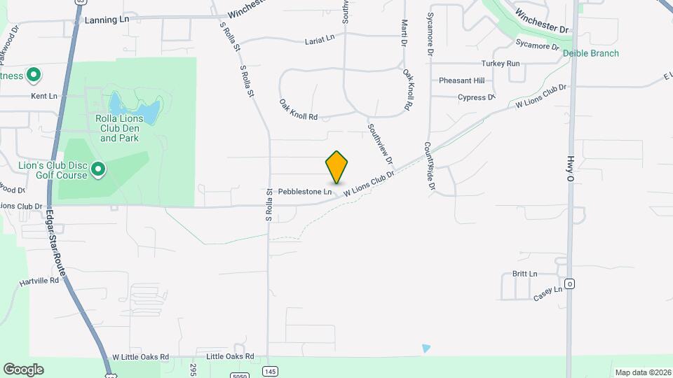 319 Pebblestone Ln Map and Location Details