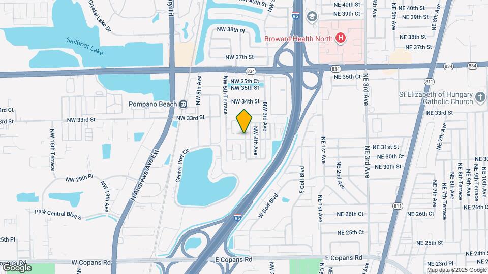 3201 NW 4th Terrace Map and Location Details