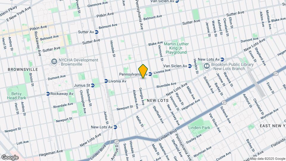 520 Sheffield Ave Mapa y Detalles de la Ubicación