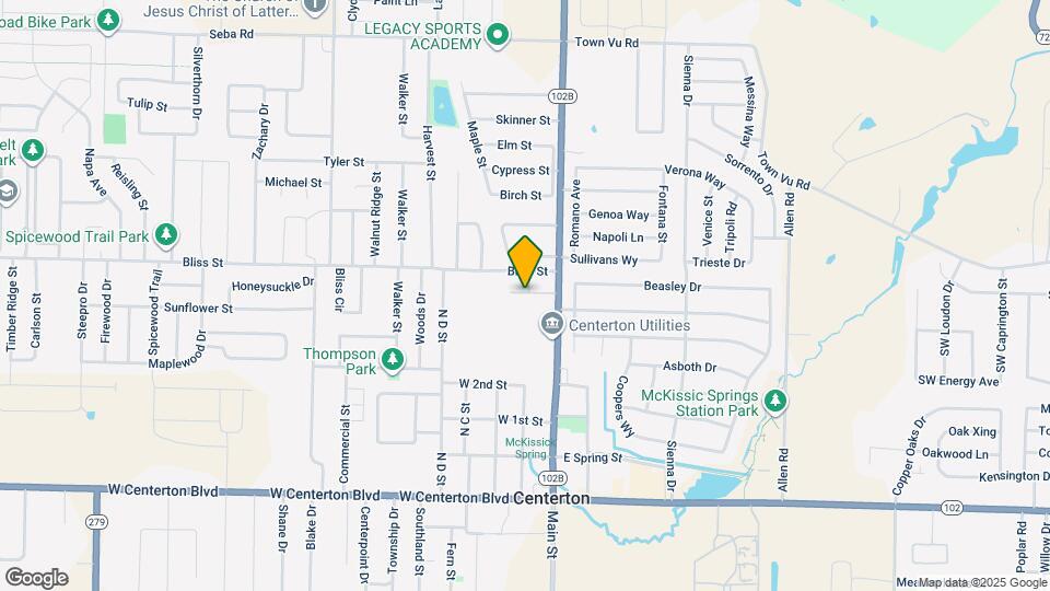 416 Sadie Ln Map and Location Details