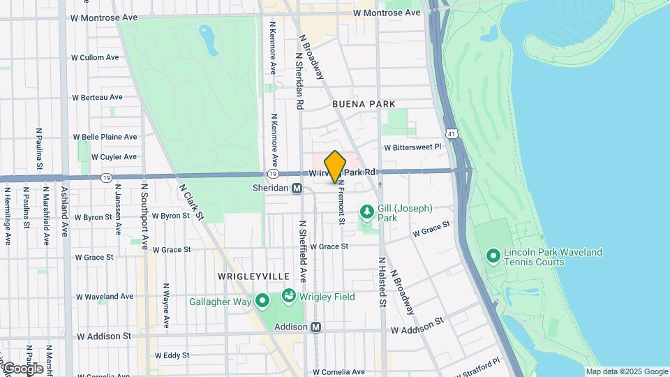 906 W Dakin St, Unit 206 Map and Location Details
