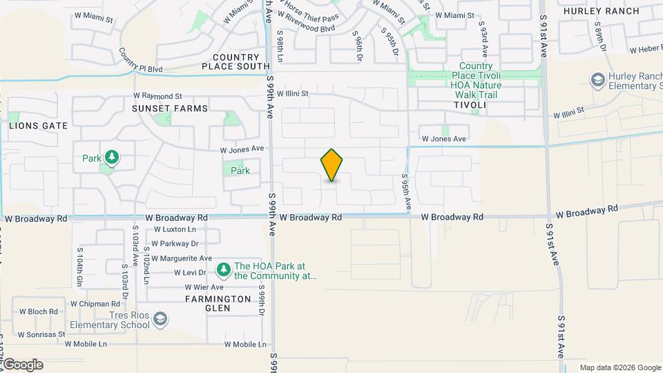 4212 S 97th Ave Map and Location Details