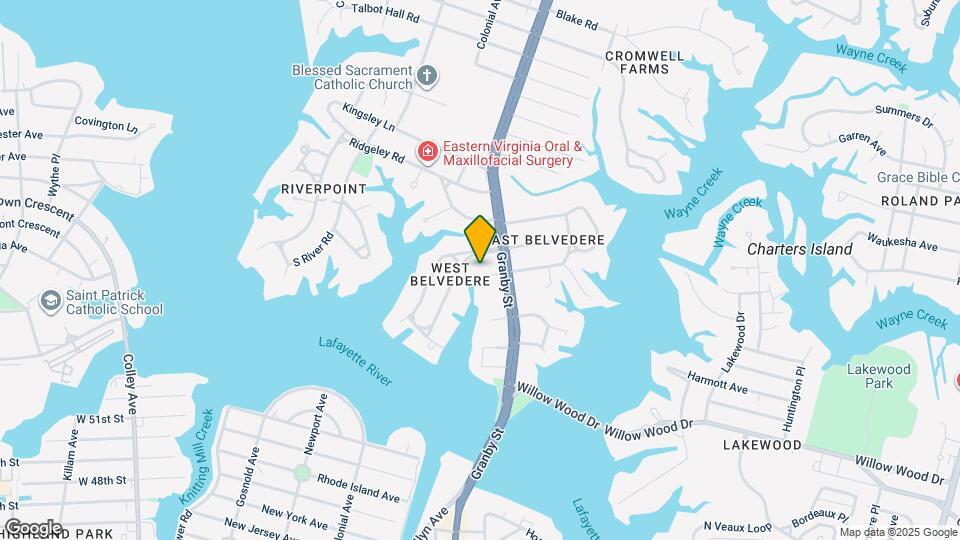 106 W Severn Rd Map and Location Details