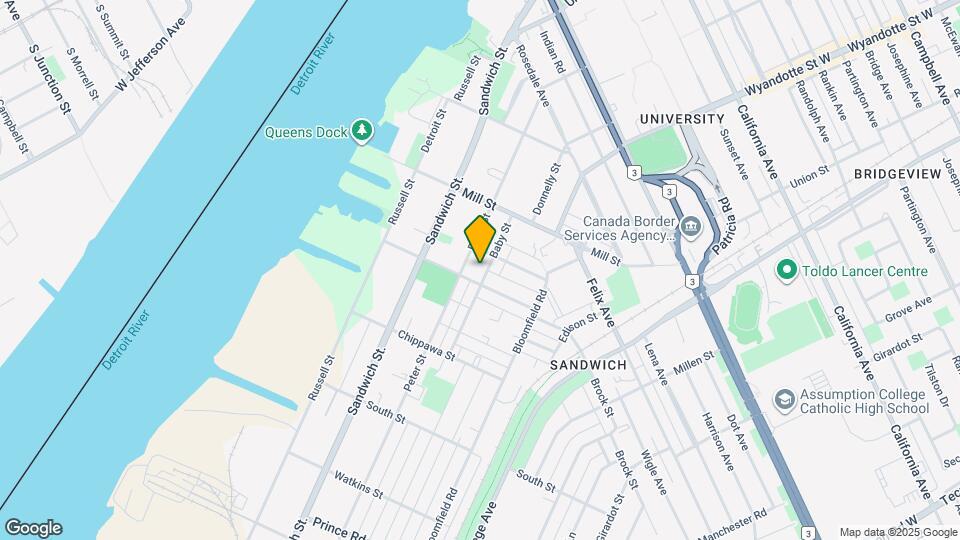 3284 Baby St Mapa y Detalles de la Ubicación