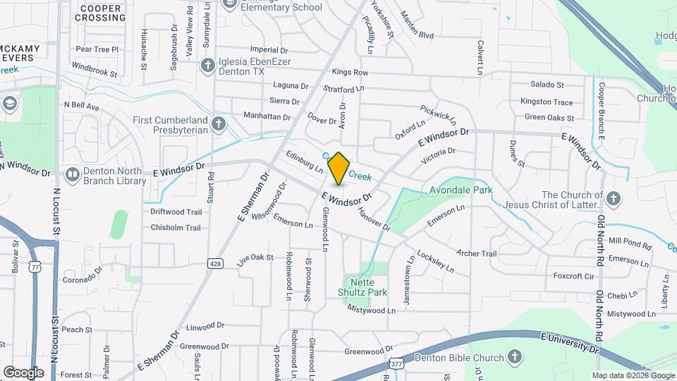 2905 Bristol St Map and Location Details