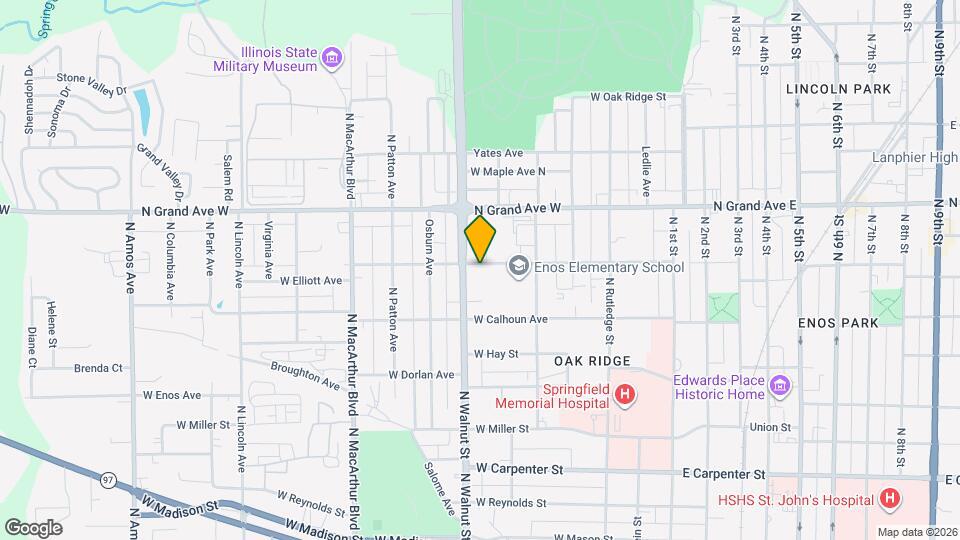 562 W Elliott Ave Mapa y Detalles de la Ubicación
