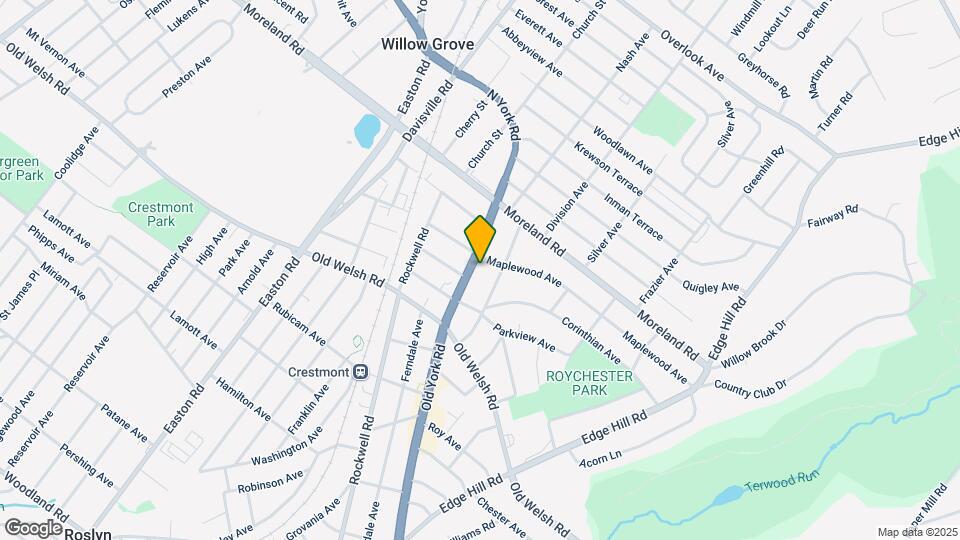1857 Old York Rd Mapa y Detalles de la Ubicación