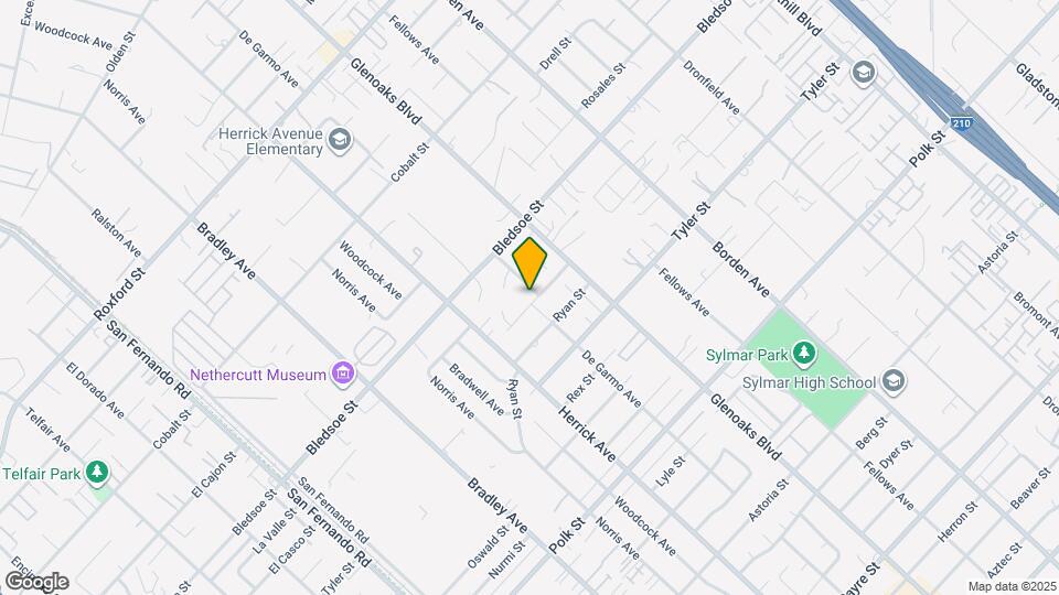 13203 De Foe Ave, Unit De Foe STUDIO Map and Location Details