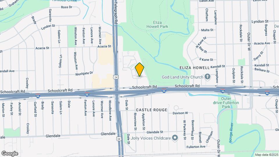 14062 Riverview St Map and Location Details