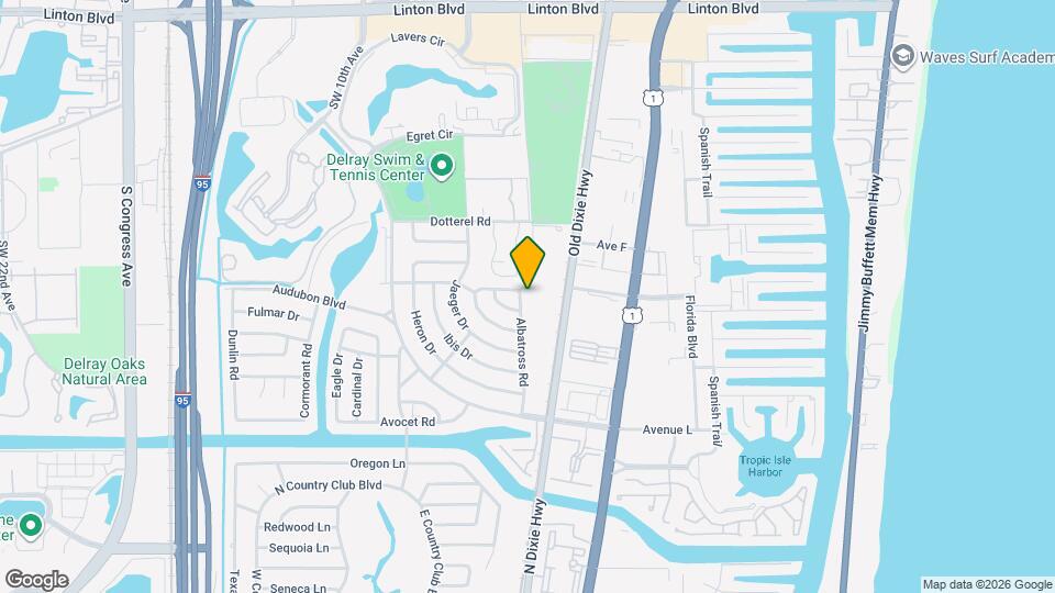 2801 Albatross Rd Map and Location Details