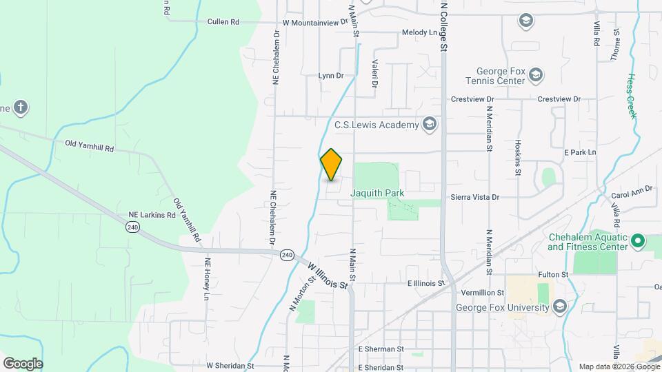 1320 N Creekside Ln Mapa y Detalles de la Ubicación