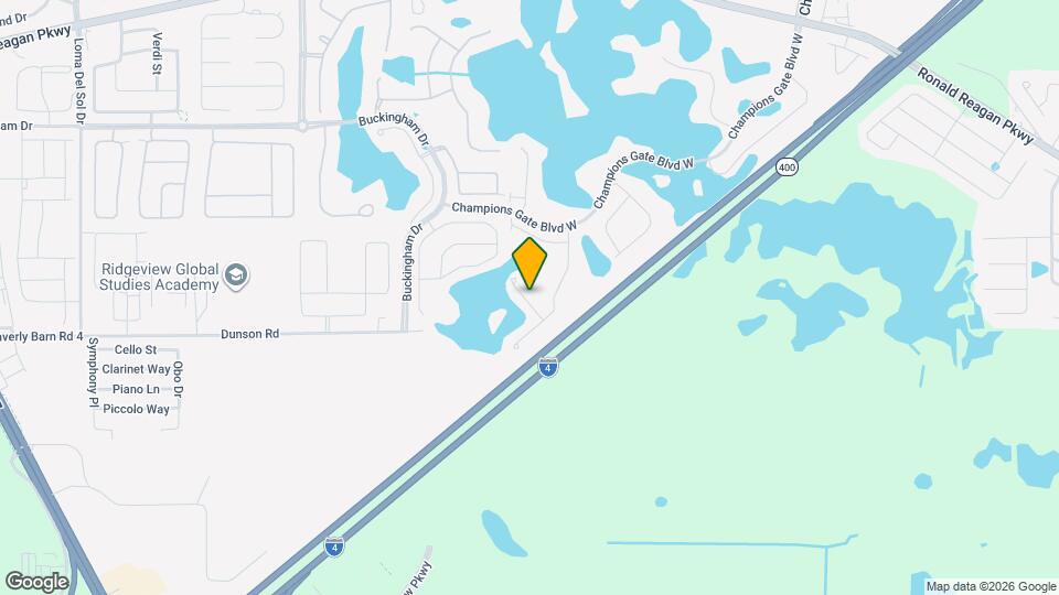 1055 Plantation Ln Map and Location Details