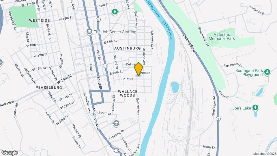 506 E 21st St Map and Location Details