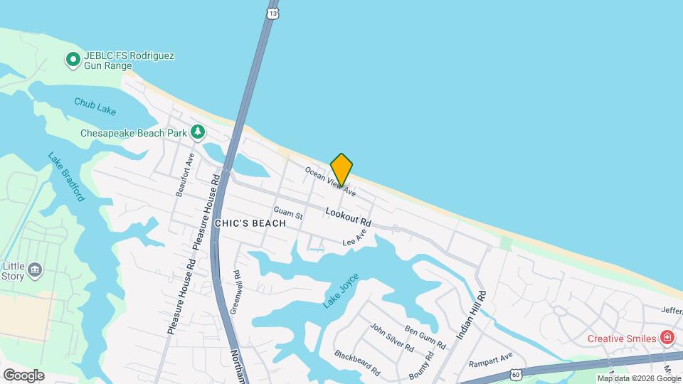 4467 Ocean View Ave Map and Location Details