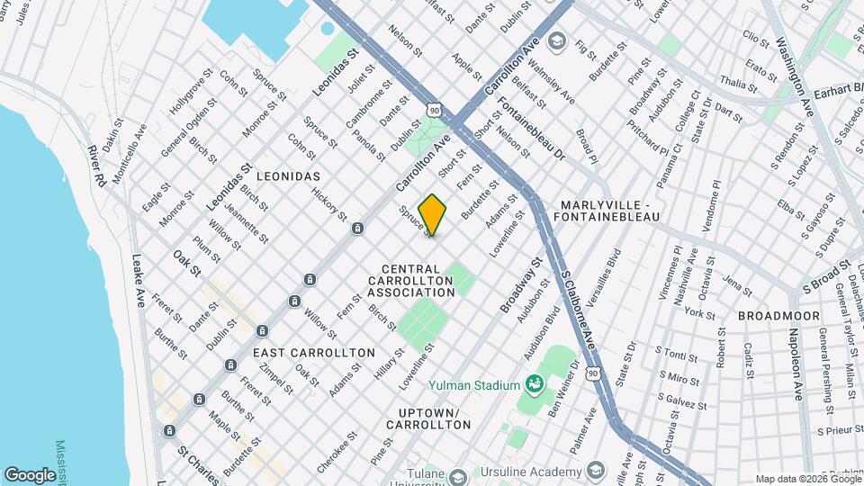 7810 Spruce St Map and Location Details