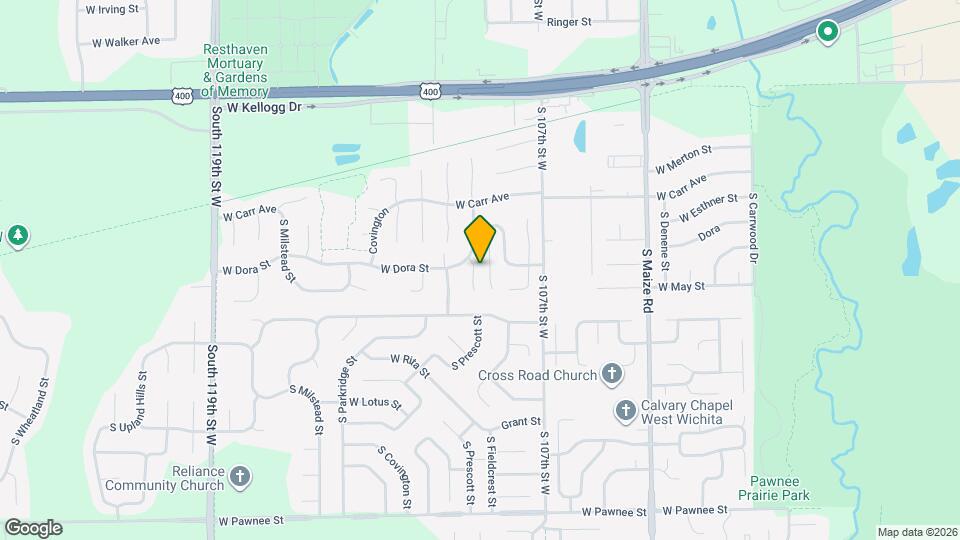 1914 S Prescott Cir Map and Location Details