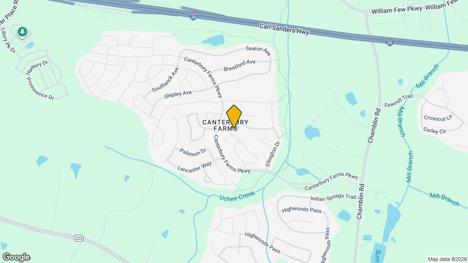 1981 Kenlock Dr Map and Location Details