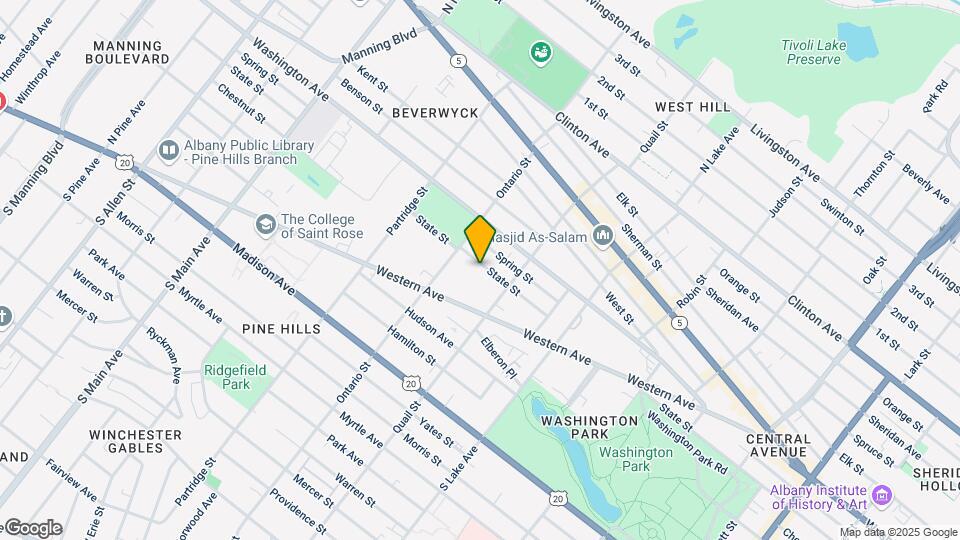 698 State St, Unit First Floor Map and Location Details