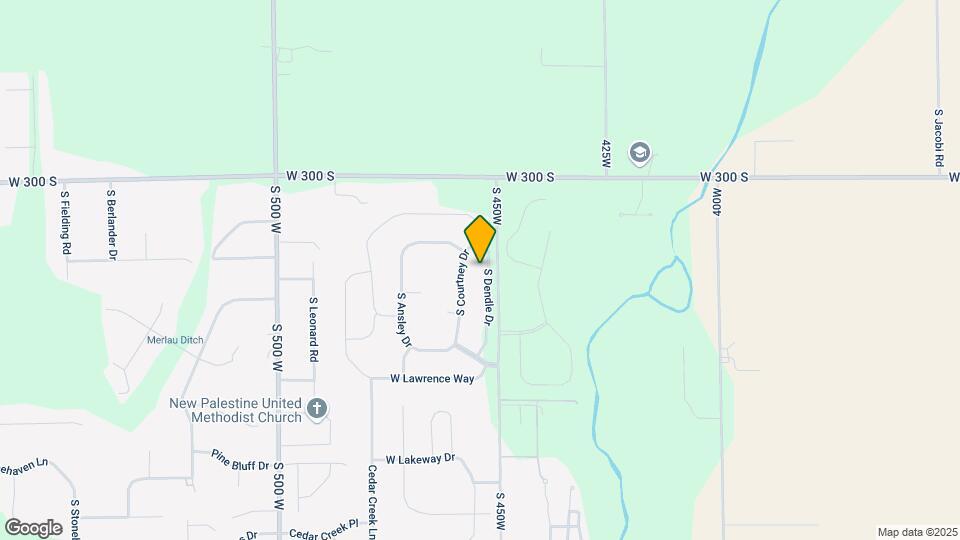 3214 S Dendle Dr Map and Location Details