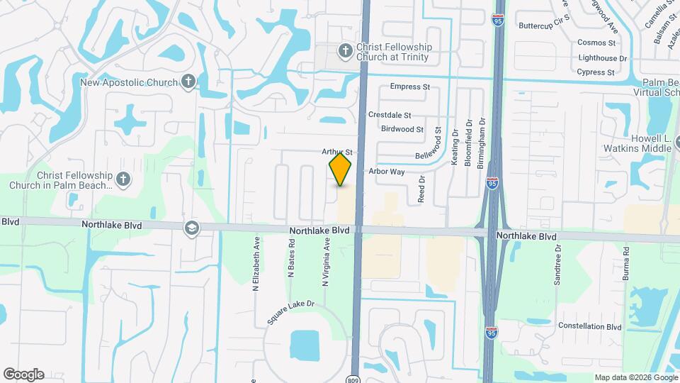 4528 Thornwood Cir Mapa y Detalles de la Ubicación