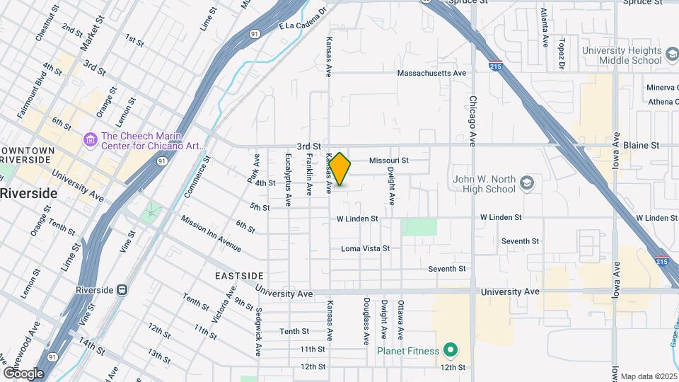 2079 Patterson St Map and Location Details