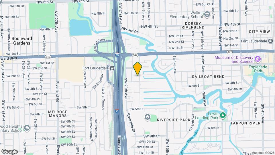 335 SW 18th Ave Map and Location Details