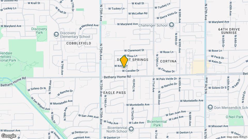 7310 W Cavalier Dr Map and Location Details