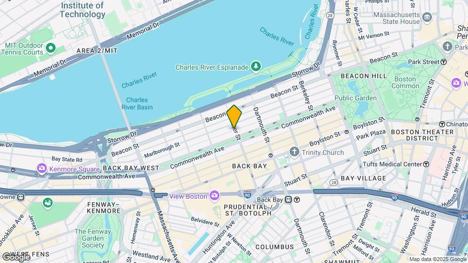 17 Exeter St, Unit 7 Map and Location Details
